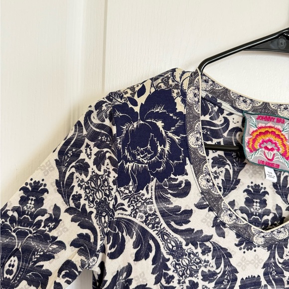 Johnny Was Filo Favorite Three Quarter Sleeve Tee - Picture 4 of 6